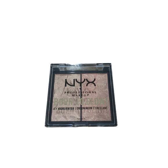 NYX Icy Highlighter Born To Glow High Key Flex & Flexpensive BTGIH03 Makeup - Picture 4 of 4